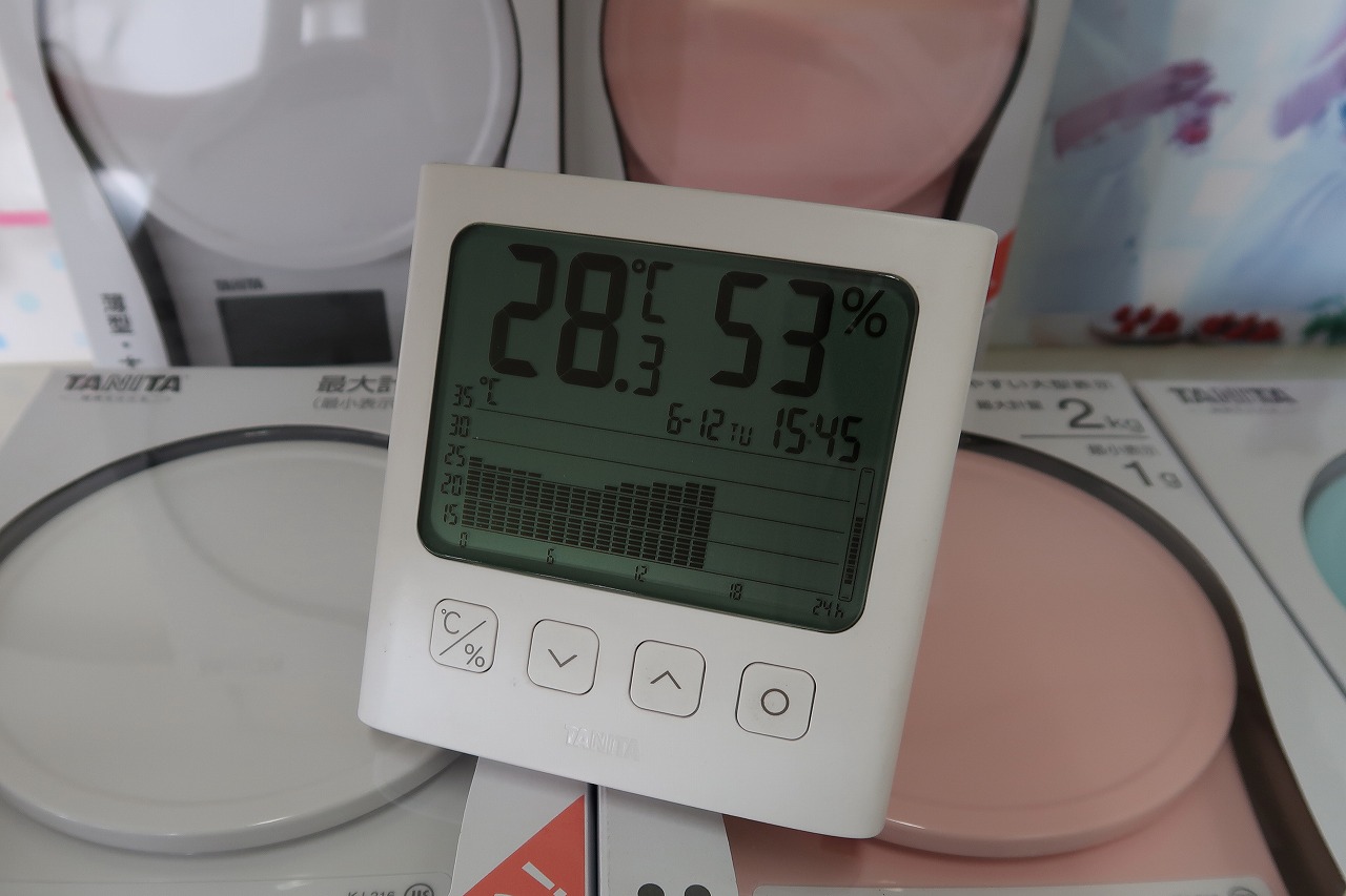 TT-581 グラフ付きデジタル温湿度計タニタ