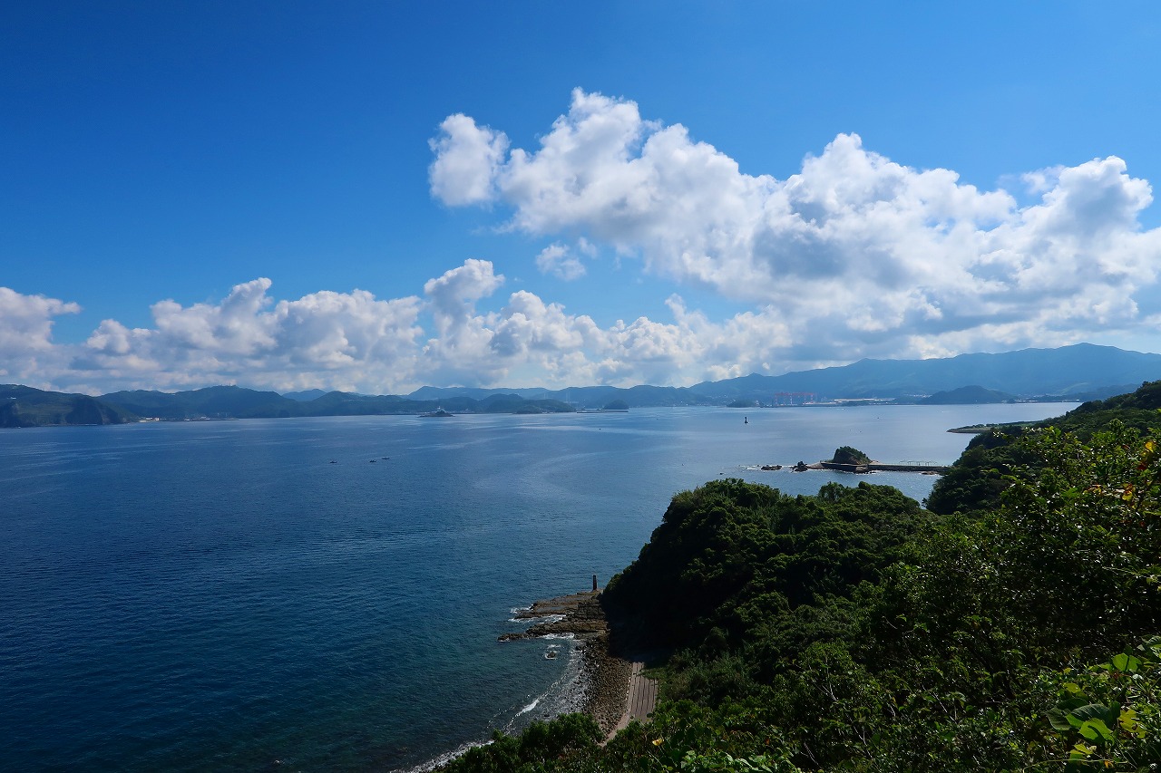 長崎 伊王島 灯台からの眺め