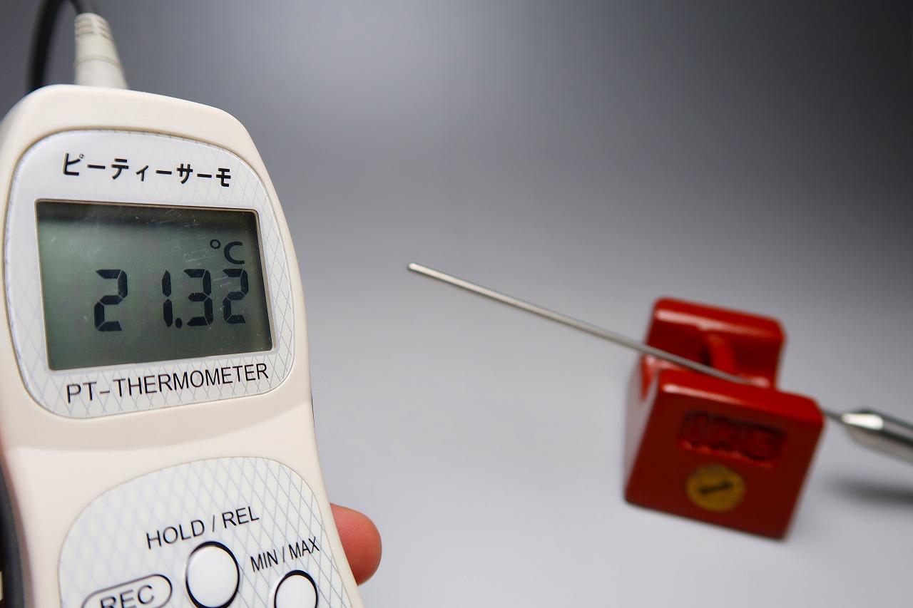 デジタル標準温度計 TP-800PT 標準ハンディ白金温度計 ピーティーサーモ