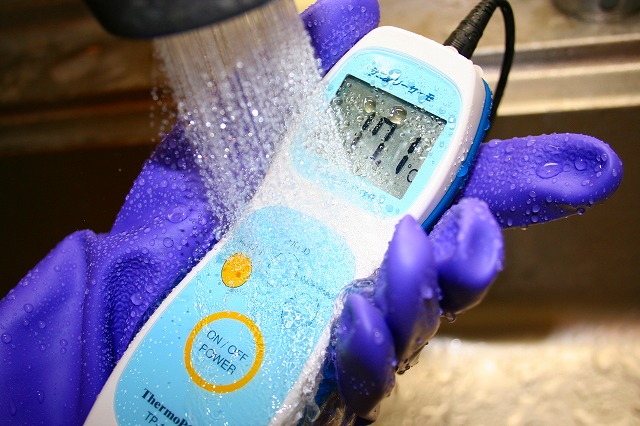 TP-100MR(400SG) 防水デジタル温度計 フライ油用耐熱被覆ケーブルセンサ