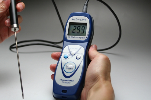 TP-500KT デジタル温度計　キャリブレーションサーモ