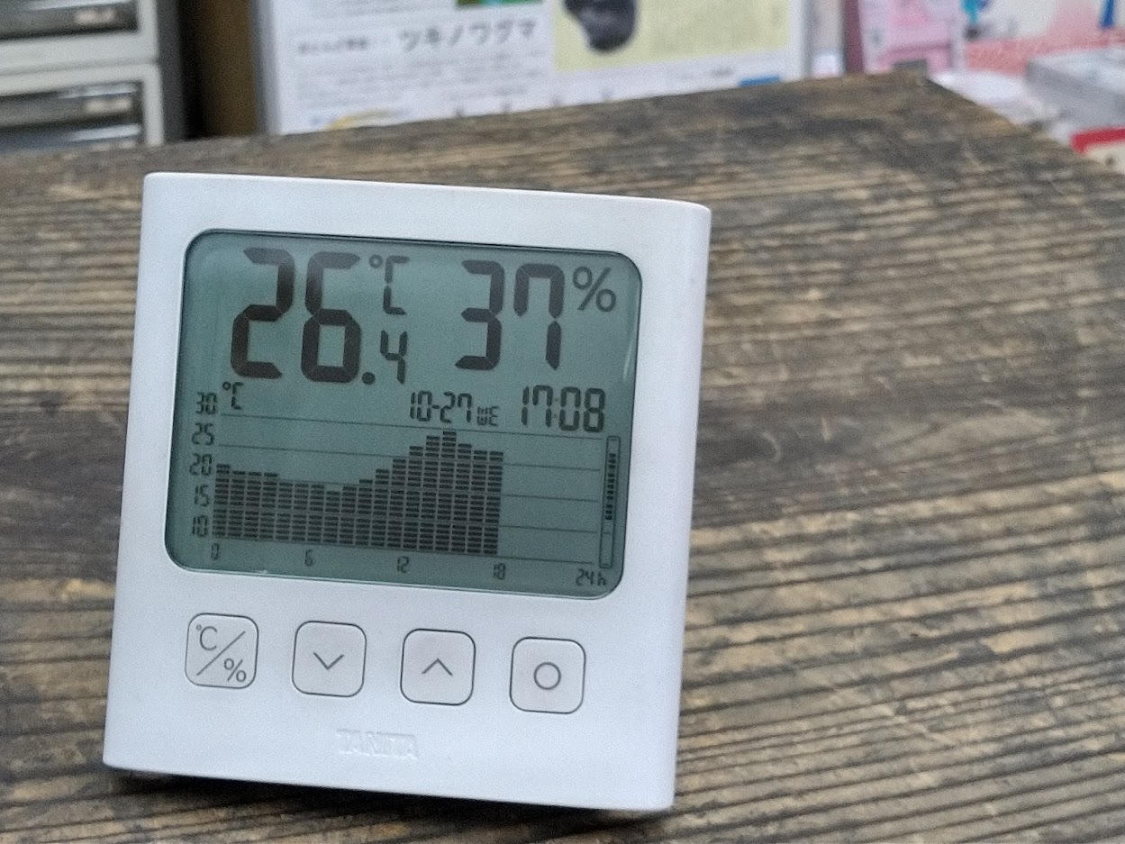 TANITA TT-581 グラフ付きデジタル温湿度計