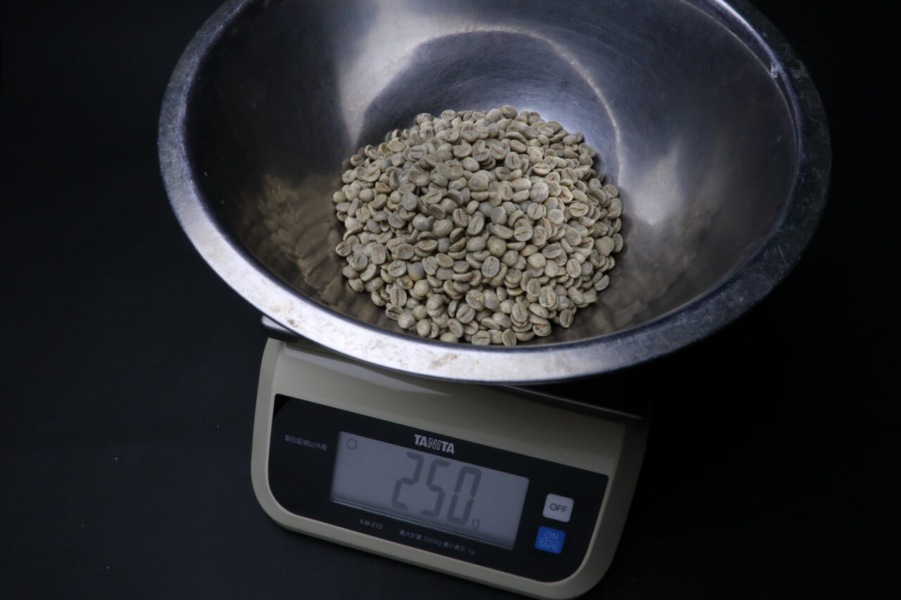 コーヒー豆　生豆250g